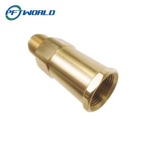 Copper Bronze CNC Brass Parts Electrophoresis Passivation Surface