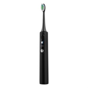 Rechargeable Travel Vibration Automatic Sonic Electric Toothbrush with LCD for