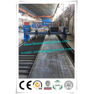 Light H Beam Production Line , Steel Conatruction H Beam Welding Line