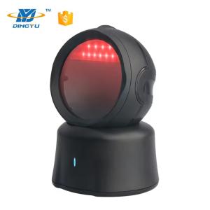 Auto Sense CMOS 1D/2D Desktop Barcode Scanner For Supermarkets