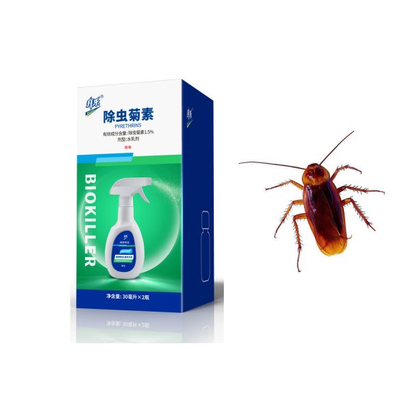 Safe Insecticide Pyrethrin Kill Insects Fly Mosquito Urban Sanitation extracted