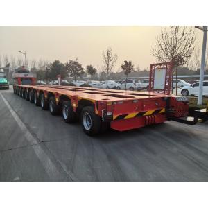 Cheap 200ton Modular Hydraulic Trailer For Large Chemical Equipment And Storage Tank Transport for sale