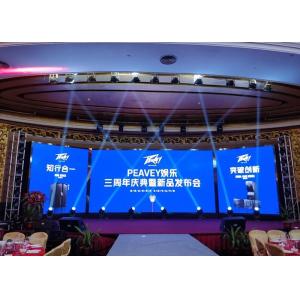 P3.91 P4.81 Full Color Stage Background Led Display Big Screen With Front