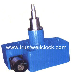 Old church clocks replacement movement mechanism with master cntroller and hour