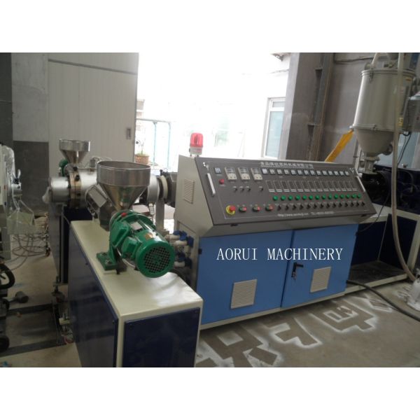 Quality High Efficiency Plastic Pipe Extrusion Line , PPR SIngle Screw Pipe Extrusion Machinery wholesale
