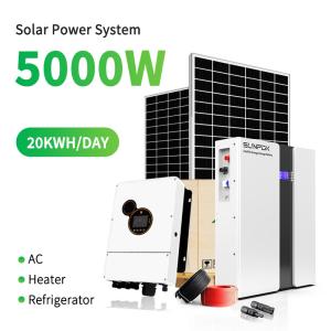 China 5kW Off-Grid Solar System with Lithium Battery and Inverter on sale
