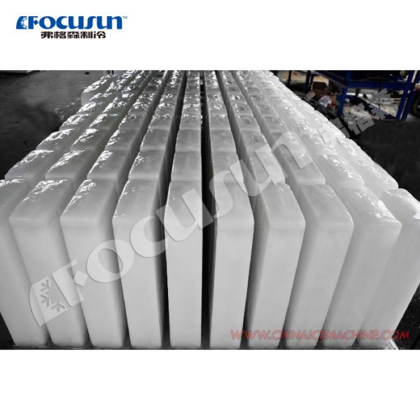 All-in-One Container Focusun 5 Tons/Day Air-Cooling Direct Cooling Block Ice