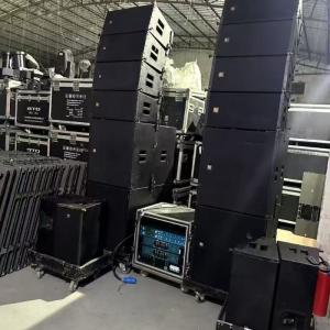 Cheap Professional Line Array Speaker Omnidirectional Space Efficiency Line Array System for sale