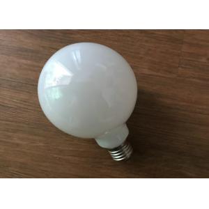 Opal Glass Led House Bulbs Edison G80 8w Pure Light Color For Restaurants