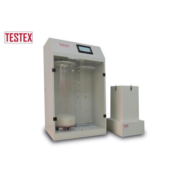 Quality Automatic Blowing System Fabric Testing Equipment Touch Screen Feather / Down Filling Power Tester wholesale