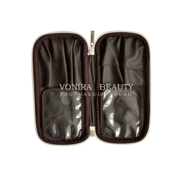 Premium Makeup Brushes Bag Case Multi-function Folio Handbag for Cosmetics Brush