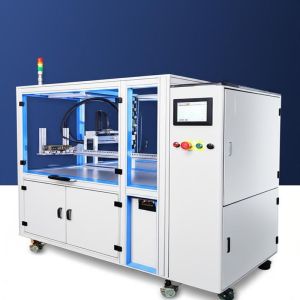 China Battery Laser Welding Machine with Adjustable Power Range 10-100% Power Stability ≦3% and 4 Axis for Lithium-ion Battery Welding on sale