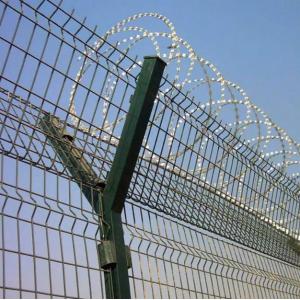 Airport Fence 3D Wire Mesh Fence Board Decorative Garden Fences