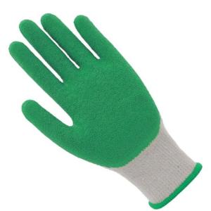 Green All Purpose Latex Grip Gloves Durable Bulk Latex Grip Gloves