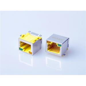 HULYN RJ45 1x1 Jack, Shielded RJ45 Modular Jack, Through Hole Type, SMT,with