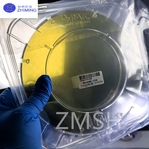 8inch SiC Silicon Carbide Wafer 4H-N Type P/D/R Grade Mohs.9 Multiple Applicatio