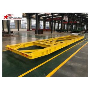 Bulk Cargo Transport Roro Mafi Trailer Port Trailer Axles With Customized Logo