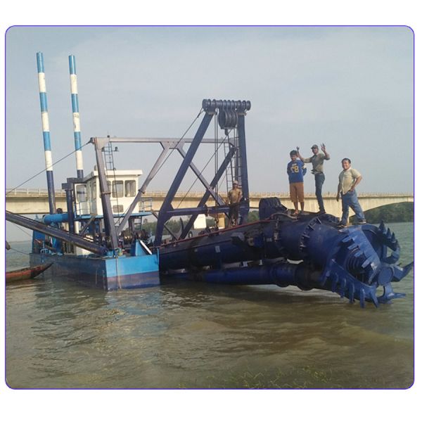 20inch Cutter Suction Dredge / Cutter Head Dredger with Shijiazhuang Pump and