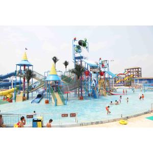 Interactive Aqua Playground Water Slide Equipment Fun Theme Park
