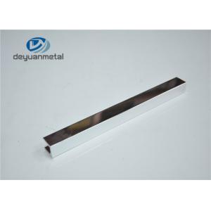 Cheap Durable Shower Enclosure Frame Parts Aluminium Alloy Profiles With Mirror Surface for sale