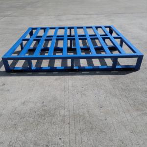 Foldable Steel Pallet Mesh Box Pallet Industrial Stackable Metal Wire Mesh