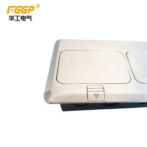 Cheap ODM 13a Rj11 Pop Up Floor Power Socket Square Type Brass Alloy for sale