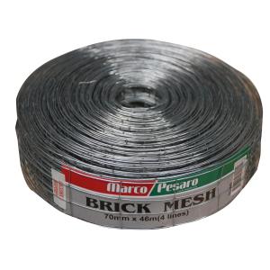 Cheap Carbon Steel Black Brick Wall Wire Mesh 2.5&quot; X 60FT for sale