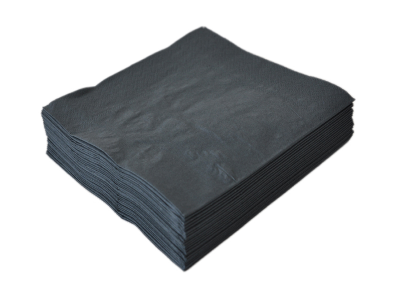 Lunch 15gsm Linen Feel Disposable Napkins , Home 2 Ply Serviettes