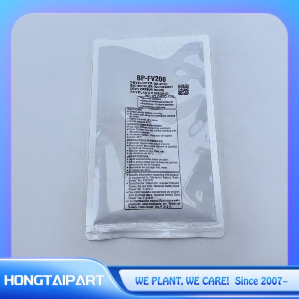 Black Developer Powder BP-FV200 for Sharp BP-200DV BP20M22T BP20M24T BP20M31T