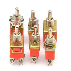 original E-TEN1121 ON-OFF Rocker arm shaking power switch Toggle switch