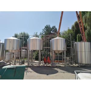 Cheap Durable 3000L Commercial Beer Brewing Equipment Automatic With Controller Cabinet for sale