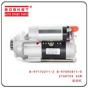 China ISUZU 4HF1 NPR66 Truck Starter Assembly 8-97172211-2 8-97095811-0 8-98222018-2 8971722112 8970958110 8982220182 on sale