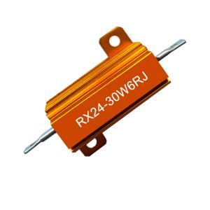 RX24 30W Gold Aluminum Housed Wirewound Power Resistor power resistor dynamic