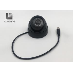 Vandal Proof Embedded Mini Dome Camera 30m IR Distance For Inside Car / Lift And