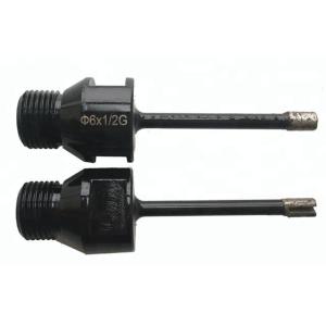 Crown Segment Diamond Core Drill Bit , Diamond Hole Drill Bit For Granite Slab