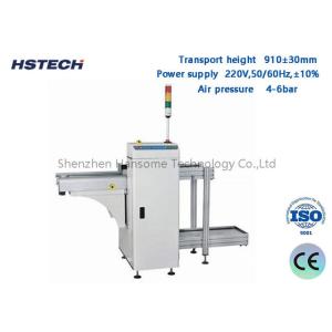 SMEMA Signal Max 530*460mm 90 Degree Compact PCB Unloader Equipment HS-LD330