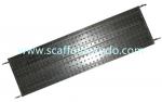 43.5mm 50mm hooks scaffolding galvanized catwalk steel plank metal board with