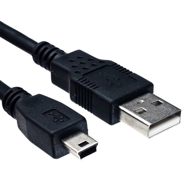 1m 1.2m Length Mini USB Data Charge Cable with 3A Fast Charging Function and TPE