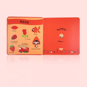 Customized Children Board Book Printing Environment Friendly Food Grade