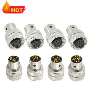 Cheap M12 Female Shield Plug Connector 3-17 Pin IP67 Waterproof DIN Standard for sale