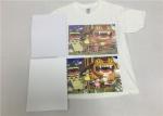 Washable A4 Sticky Sublimation Paper For Dark And White T - Shirt Pigment Ink