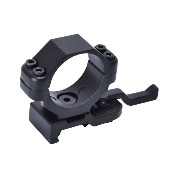 Aluminium 25-30mm Double Bolts Quick Release Laser Sight Light Mount for Optic Scope