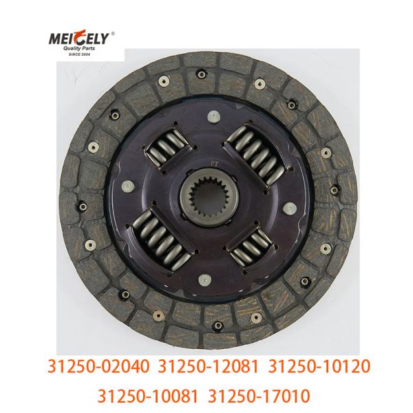 Quality Genuine Clutch Disc 31250-02040 31250-12081 Fit For 4A 3T 2E Engine wholesale