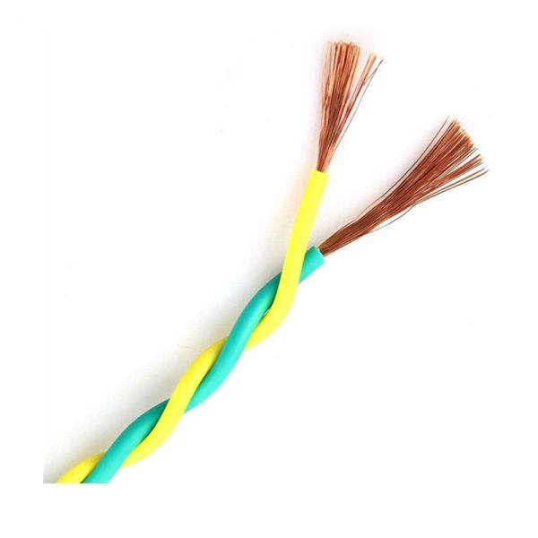 Copper Wire Flexible Electrical Cable PVC Insulated Non - Sheathed Twisted RVS