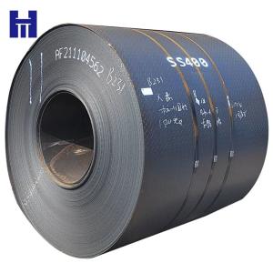 China 2000mm Hot Rolled Carbon Steel Coil Q235 Ss400 Sandblasting on sale