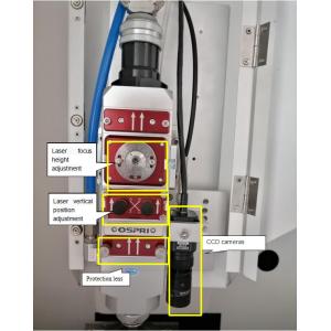 Four Axis Stroke Fibre Laser Cutting Machine, 3000W PCD/PCBN Cutter