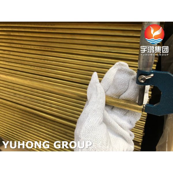 Quality ASTM B111 C68700 Copper Alloy Seamless Tube For Heat Exchanger And Evaporators wholesale