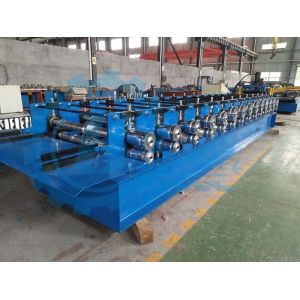 18 Stations Bemo Roof Panel Roll Forming Machine For Aluminium Tapered Sheet