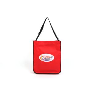 Silk Screen Printing Recyclable Tote Bag , Non Woven Messenger Bag With Adjust