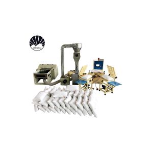 14.5kw Pillow Filling Machine Upholstery Foam Cushion Stuffing Machine